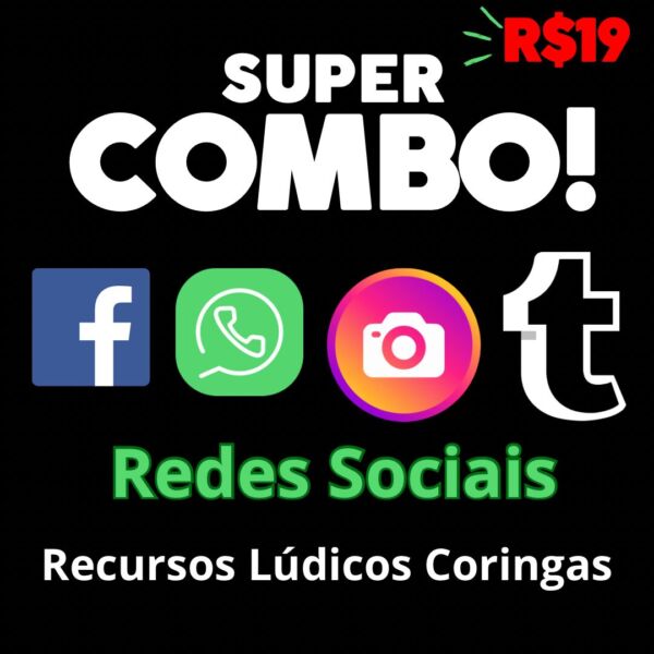 Combo Redes Sociais