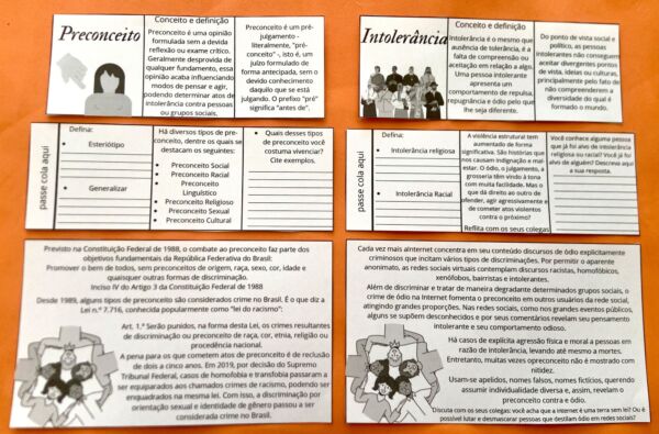 Preconceito e Intolerância - Projeto de Vida