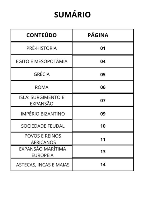 30 Atividades de história Ensino Médio - Image 4