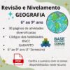 Atividades de revisão e nivelamento de GEOGRAFIA