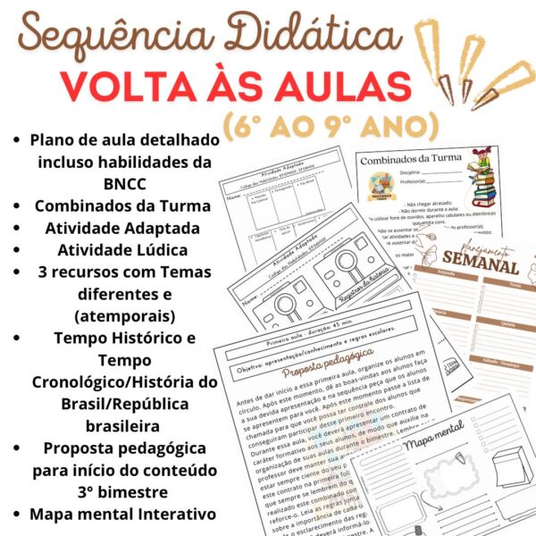 Volta às aulas - 6º ao 9º