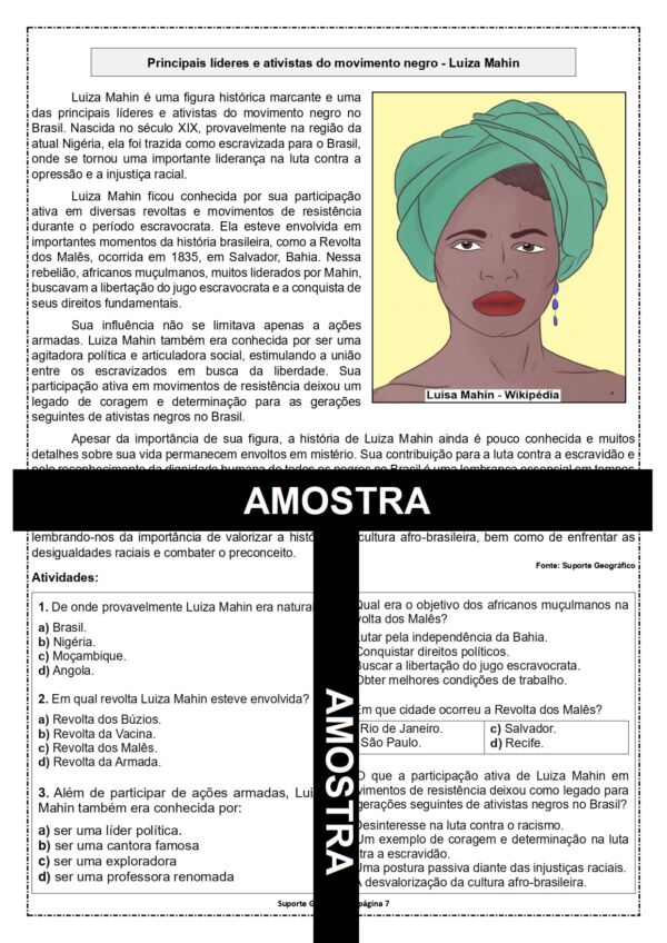 40 atividades Consciência Negra - Image 6
