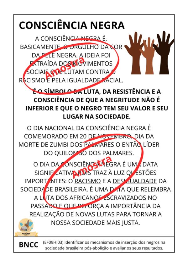 Consciência Negra - AUTISMO 6º ao 9º - Image 4