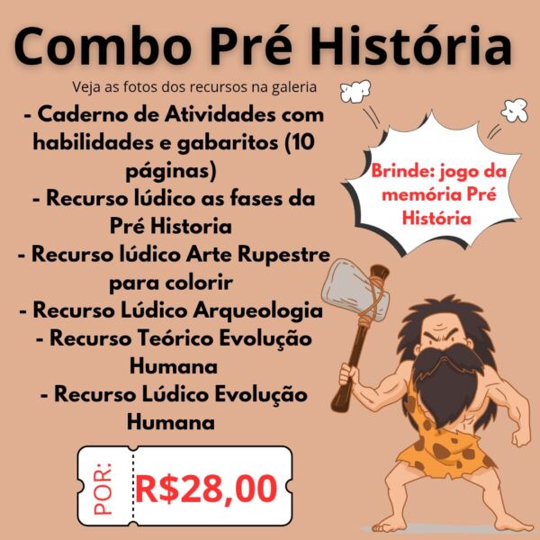 Combo Pré História