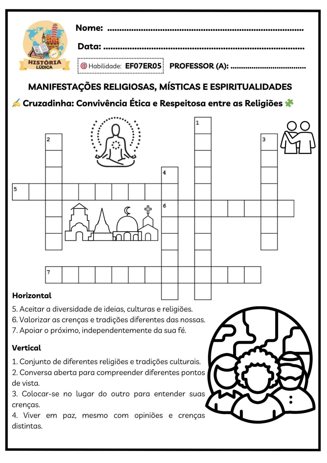 Apostila de Ensino Religioso - 7º ANO - História Lúdica
