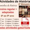 Atividades de história 2⁰ bimestre 6⁰ ao 9⁰ ano