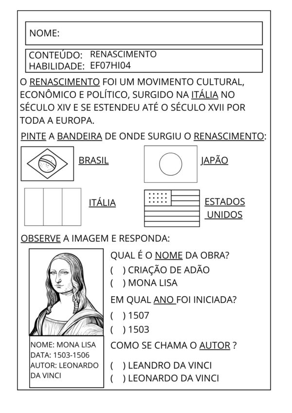 Atividades Autismo 7⁰ ano - Image 2