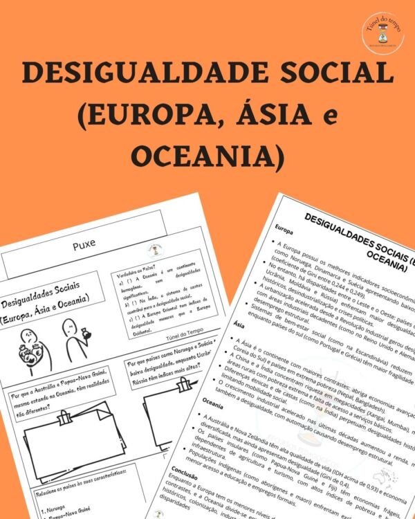 Desigualdade Social (Europa, Ásia e Oceania)