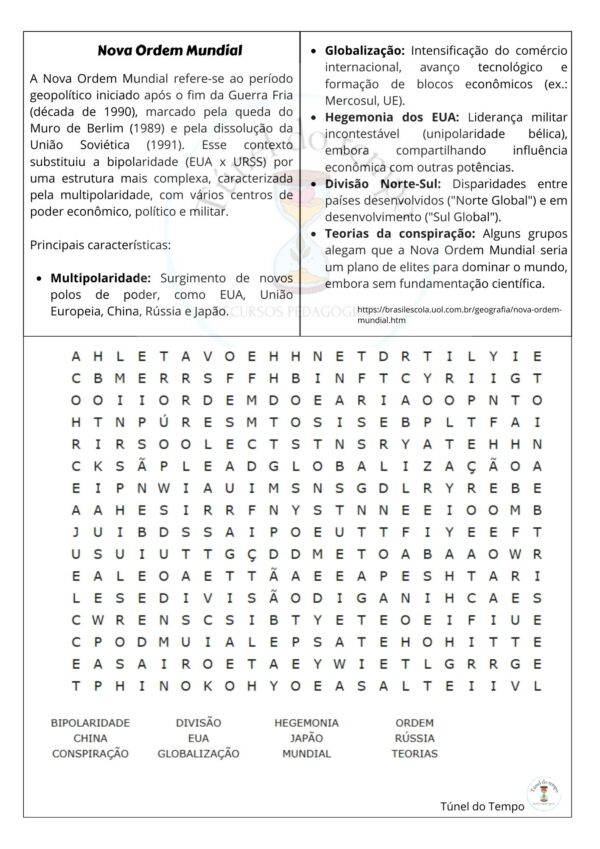 Kit 01 Caça-Palavras Geografia - Image 2