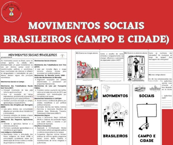 Movimentos Sociais Brasileiros (Campo e Cidade)