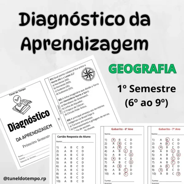 Diagnóstico da Aprendizagem (Geografia)