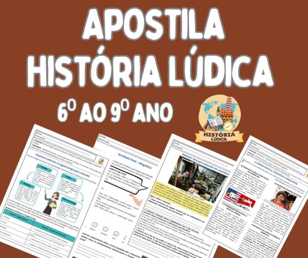 COMBO - Apostila de história 6 ao 9