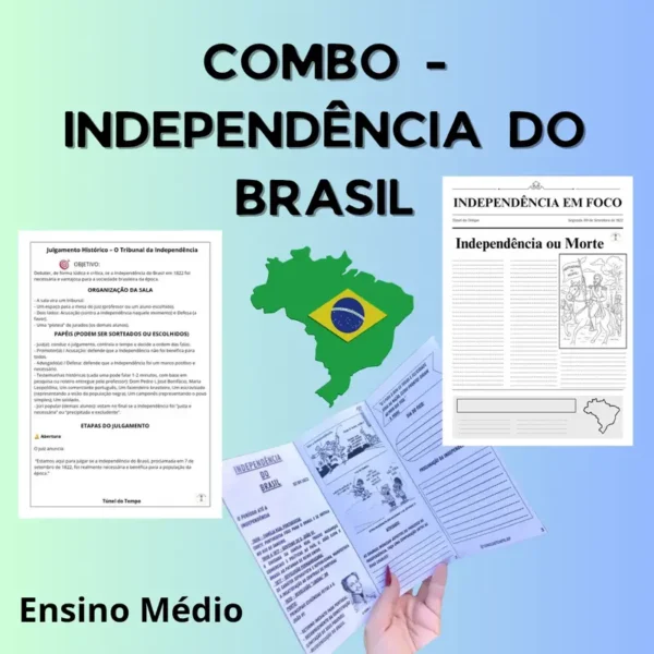 Combo Independência do Brasil – Ensino Médio