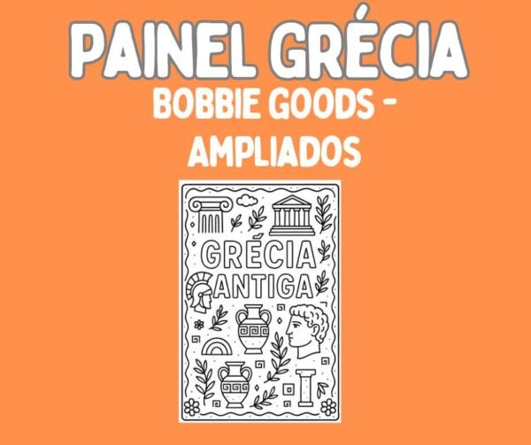 Painel Ampliado para COLORIR GRÉCIA ANTIGA