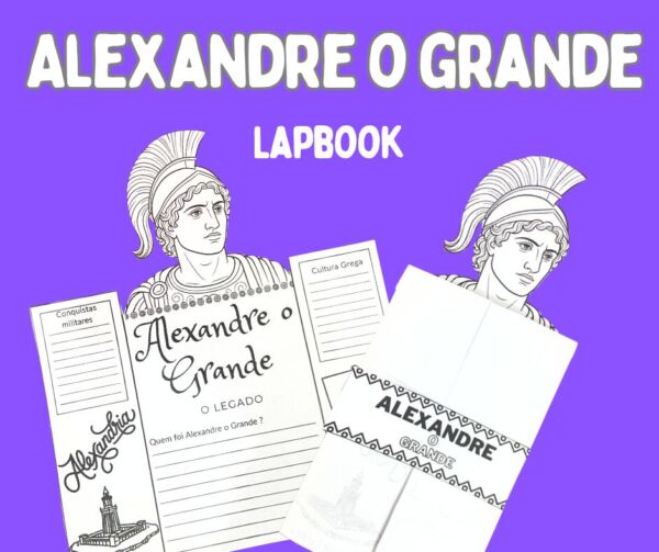 Lapbook Alexandre o Grande