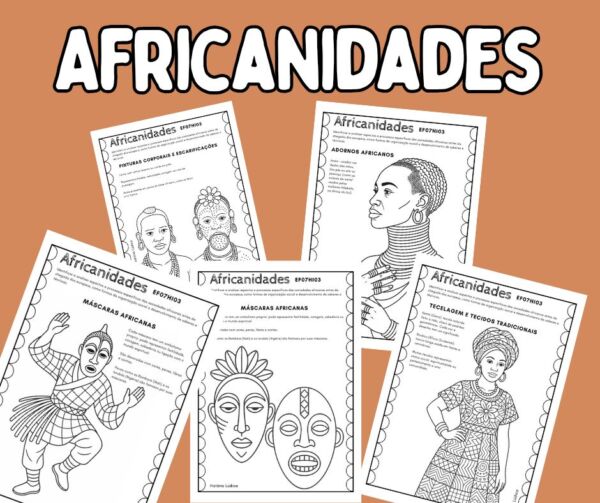 Africanidades - Caderno de colorir - Image 2