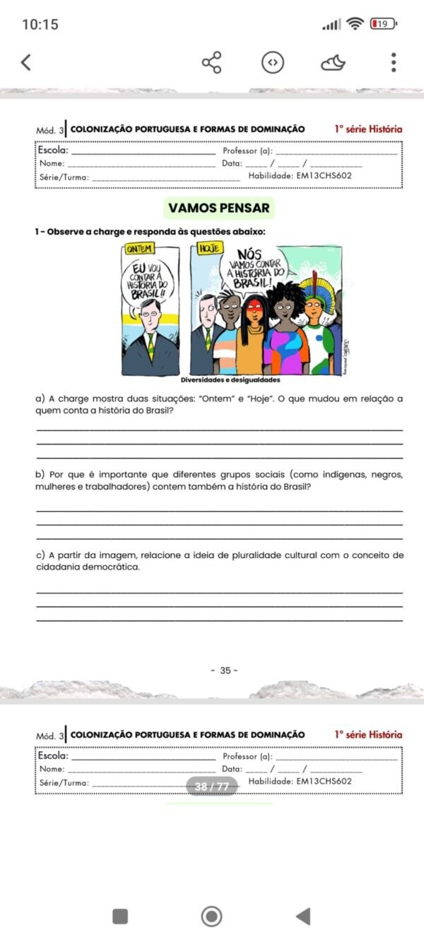 Apostila de História - 1ª série E.M - Imagem 9