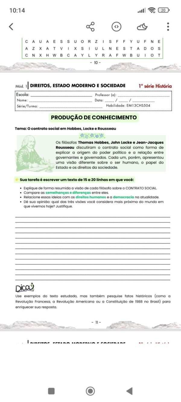 Apostila de História - 1ª série E.M - Imagem 3