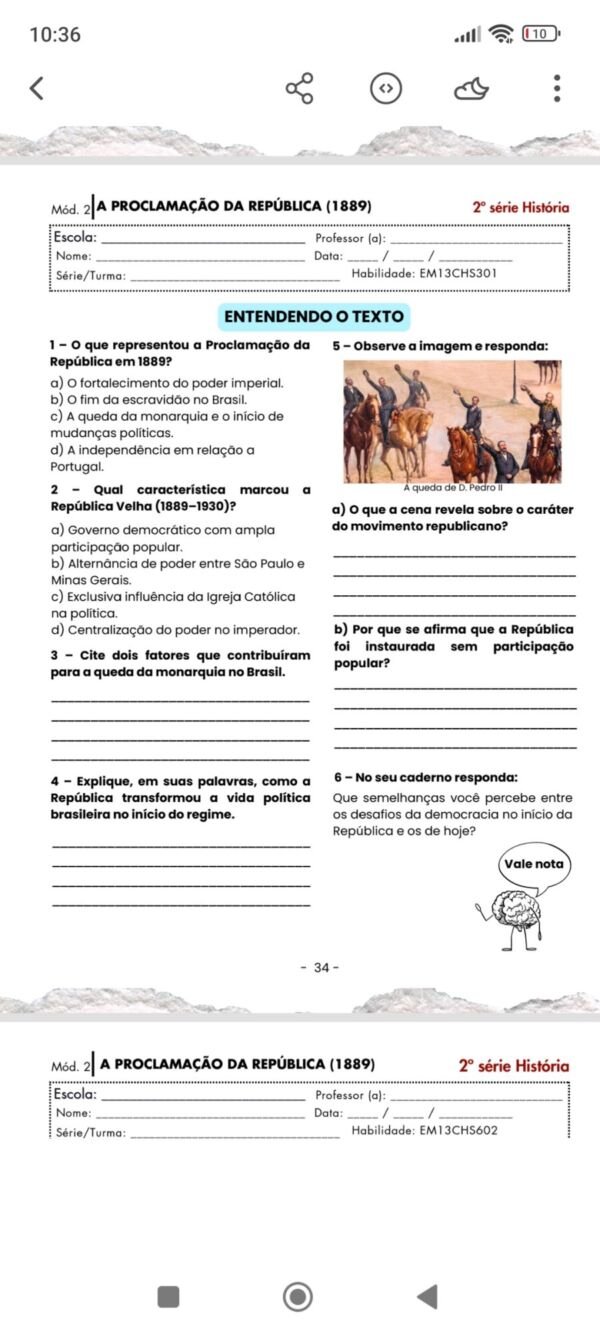 Apostila de História - 2ª série E.M - Imagem 7