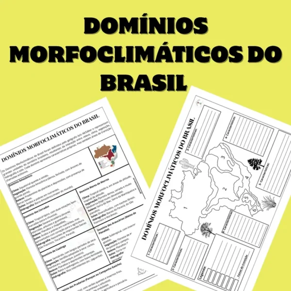 Domínios Morfoclimáticos do Brasil