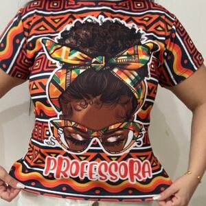 Camiseta Consciência Negra feminina