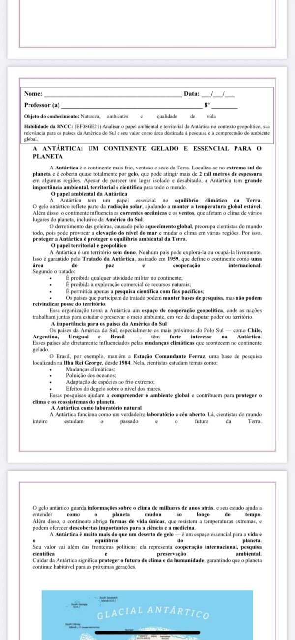Apostila de Geografia 6 ao 9 ano - Imagem 7