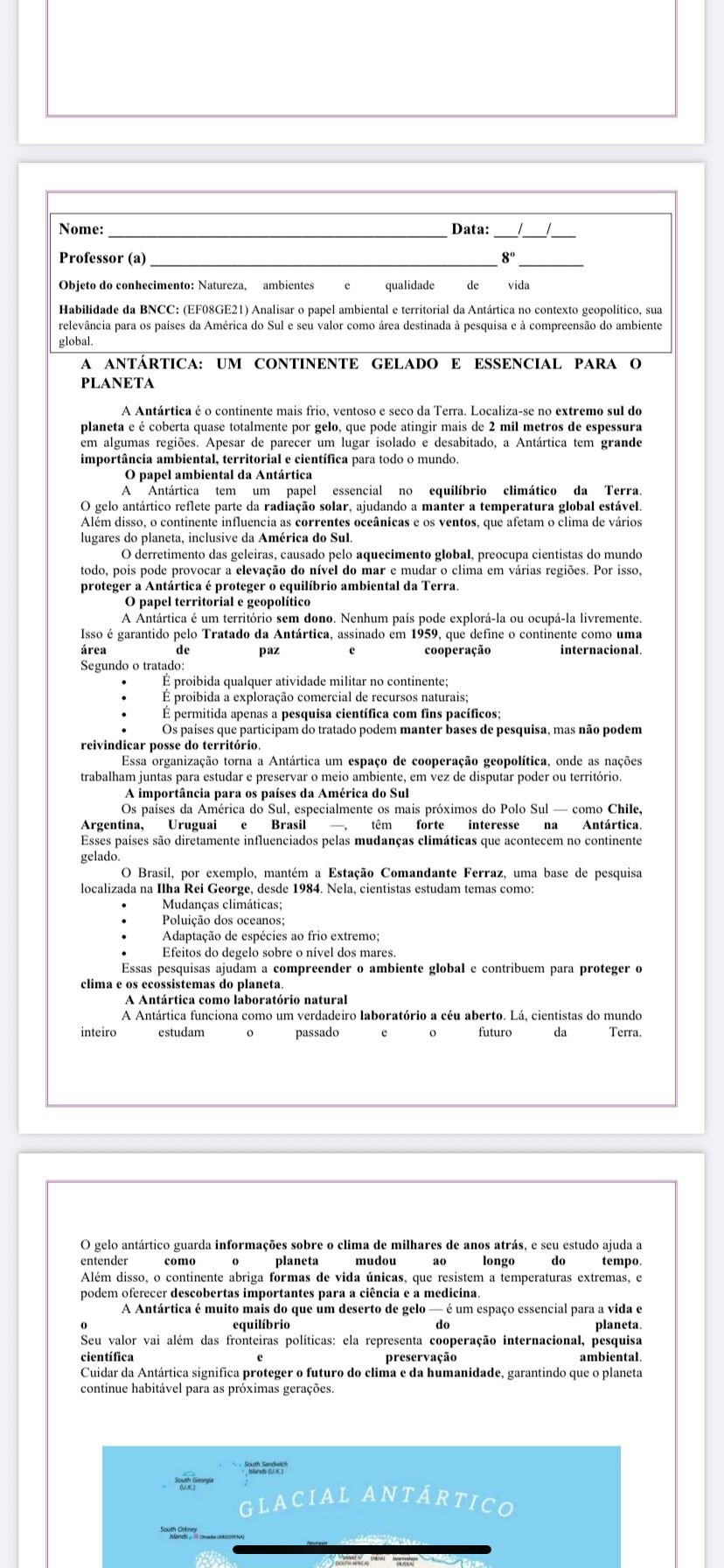 Apostila de Geografia 6 ao 9 ano - Imagem 7