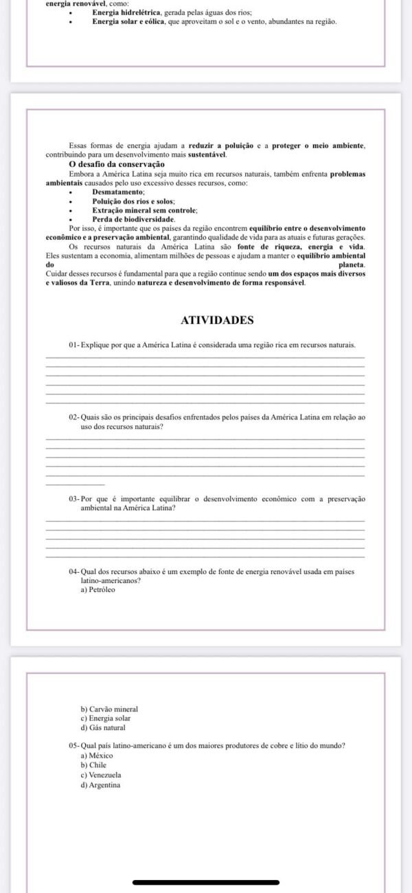 Apostila de Geografia 6 ao 9 ano - Imagem 5