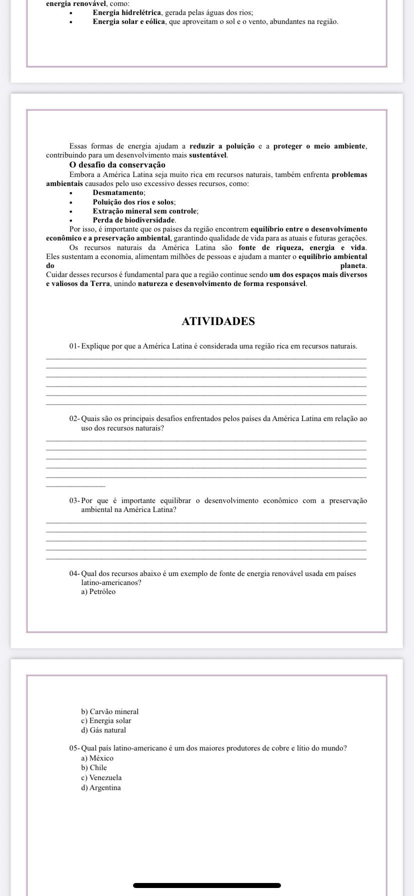 Apostila de Geografia 6 ao 9 ano - Imagem 5