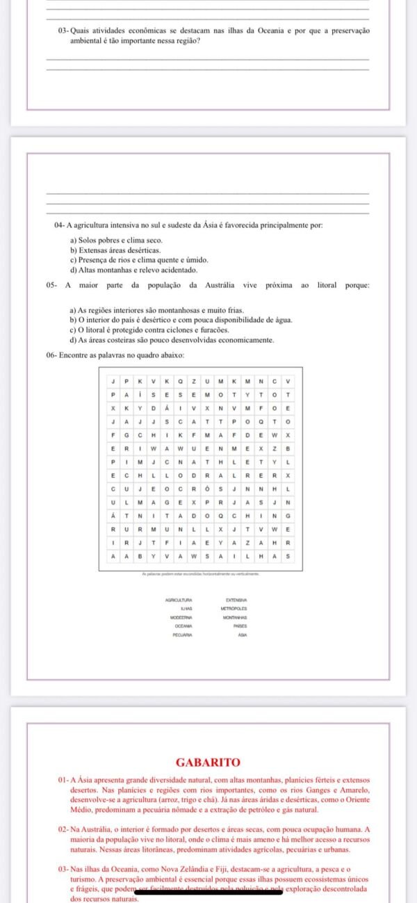 Apostila de Geografia 6 ao 9 ano - Imagem 8