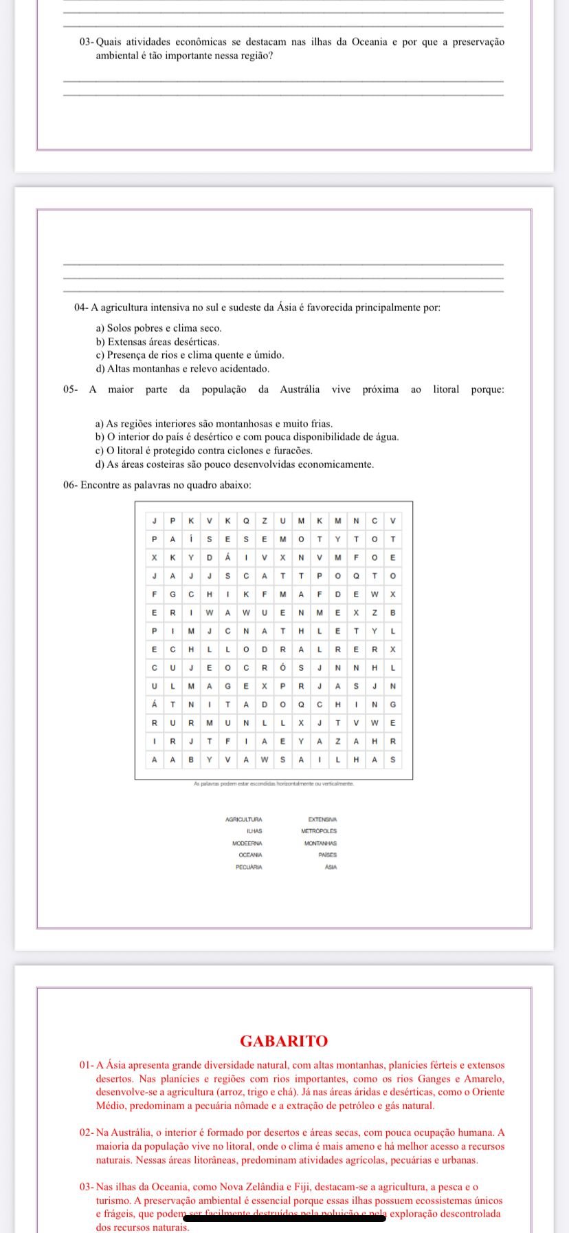 Apostila de Geografia 6 ao 9 ano - Imagem 8