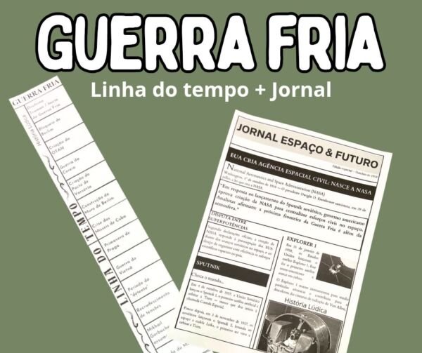 Guerra fria - linha do tempo + Jornal