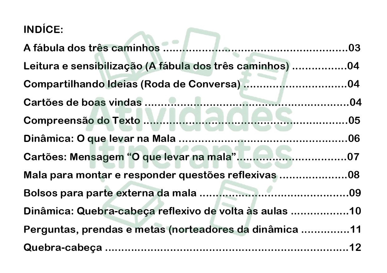 Volta às aulas Ensino Religioso - Imagem 2