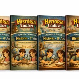Combo - APOSTILAS DE HISTÓRIA - 6⁰ ao 9⁰ - 1 BIMESTRE