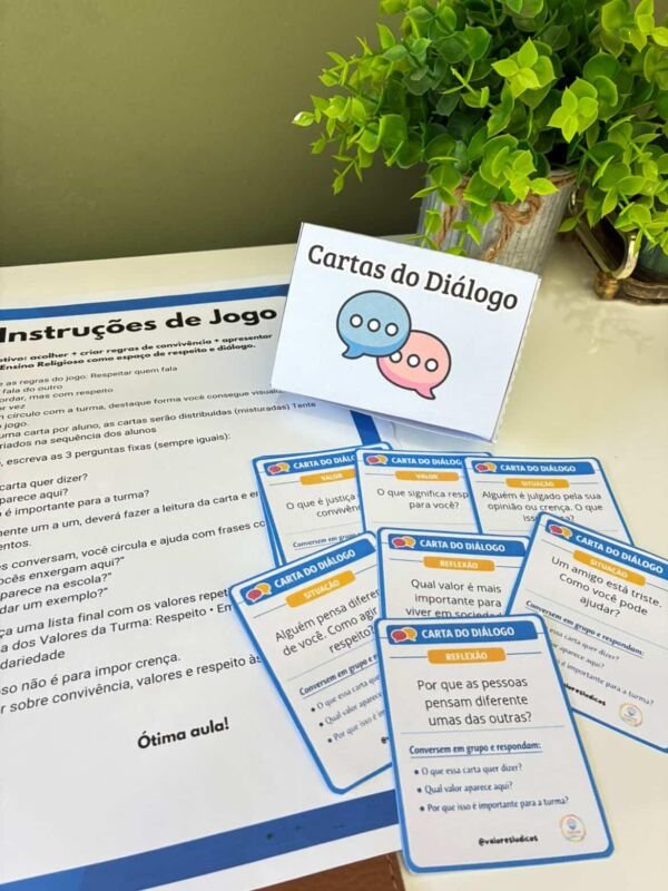 Dinâmica volta às aulas para Ensino Religioso - História Lúdica