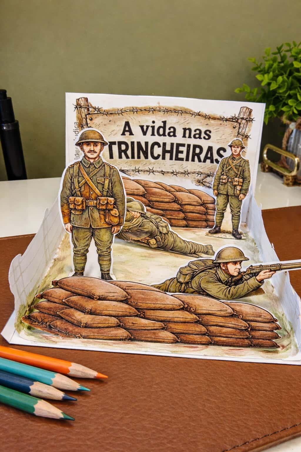 Maquete Trincheiras