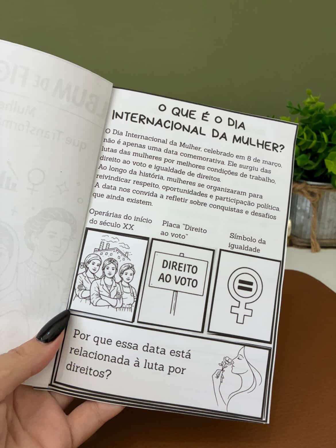 Álbum de figurinhas - Dia Internacional da Mulher - Imagem 2