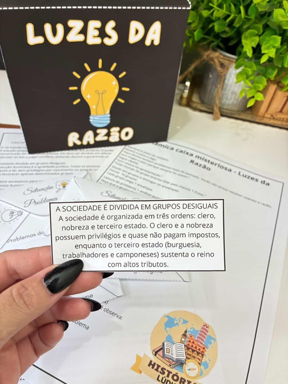 Caixa Misteriosa - Luzes da Razão - Iluminismo - Imagem 3