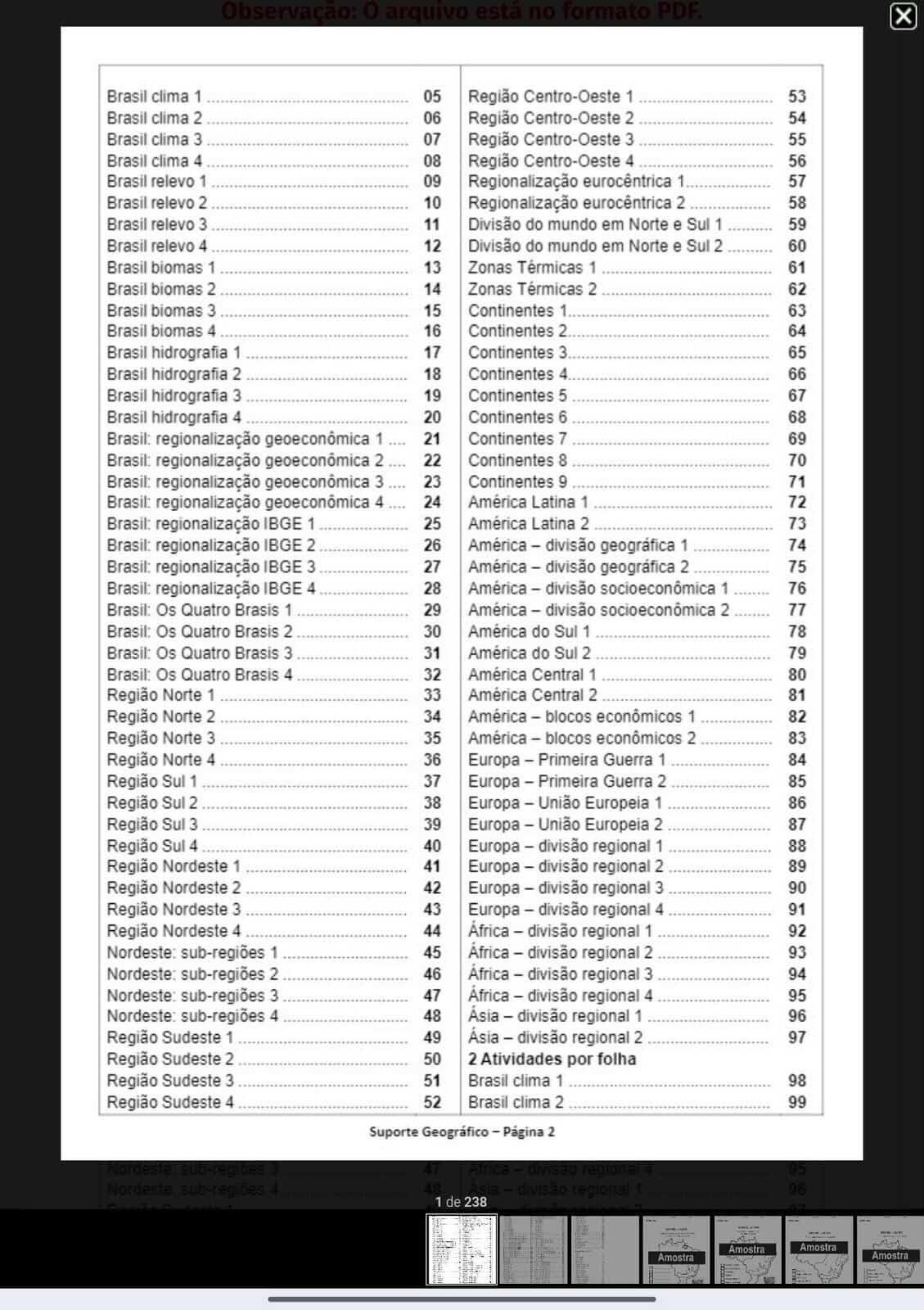Combo 431 Atividades de Geografia - Imagem 16