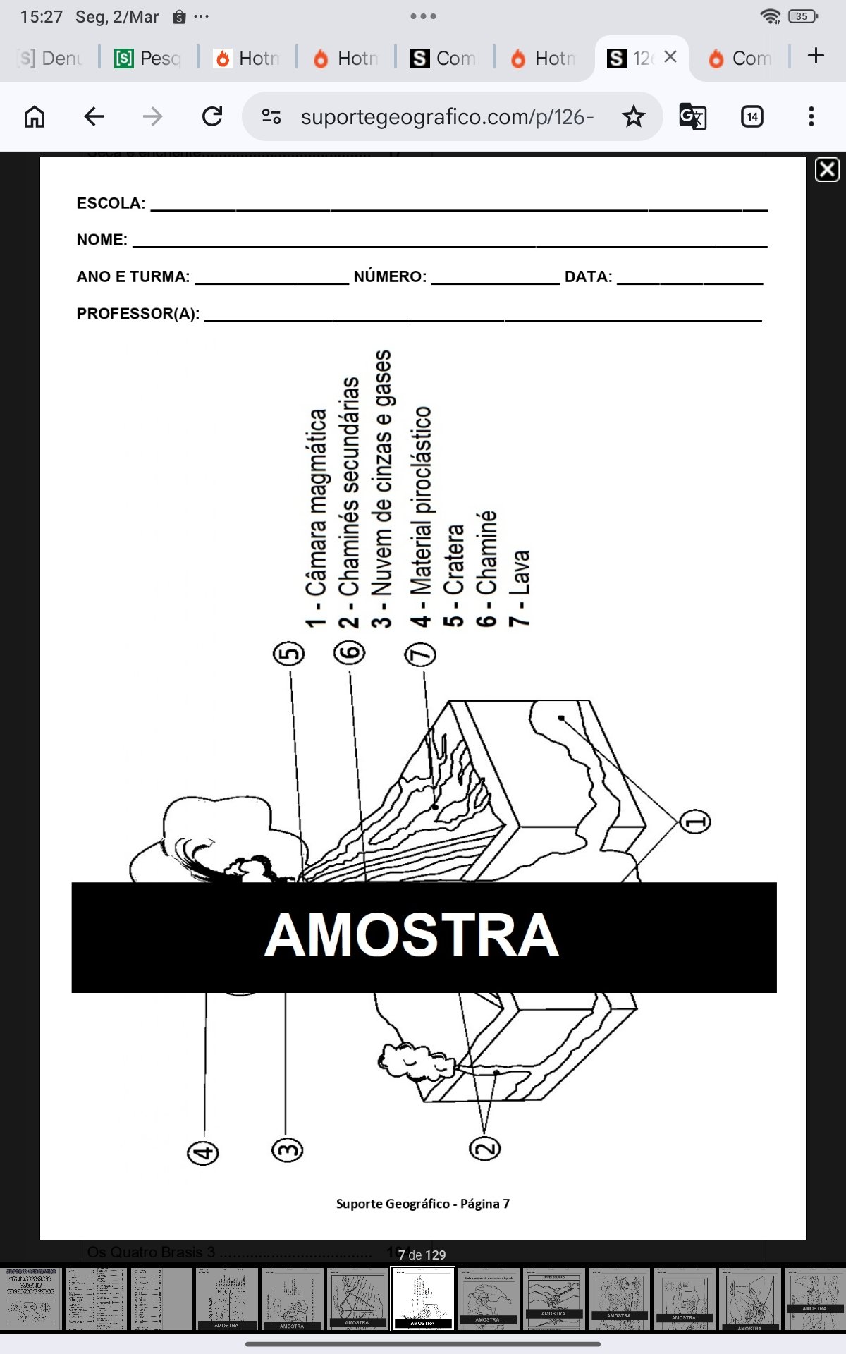 Combo 431 Atividades de Geografia - Imagem 2