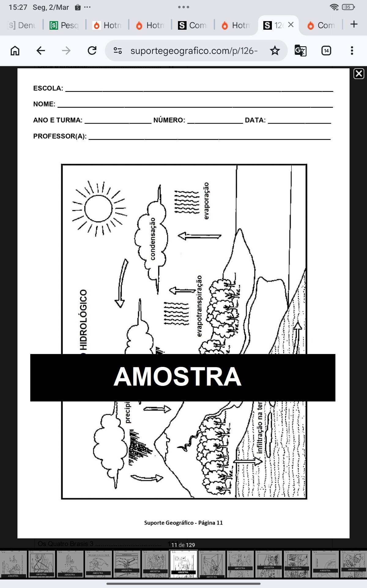 Combo 431 Atividades de Geografia - Imagem 4