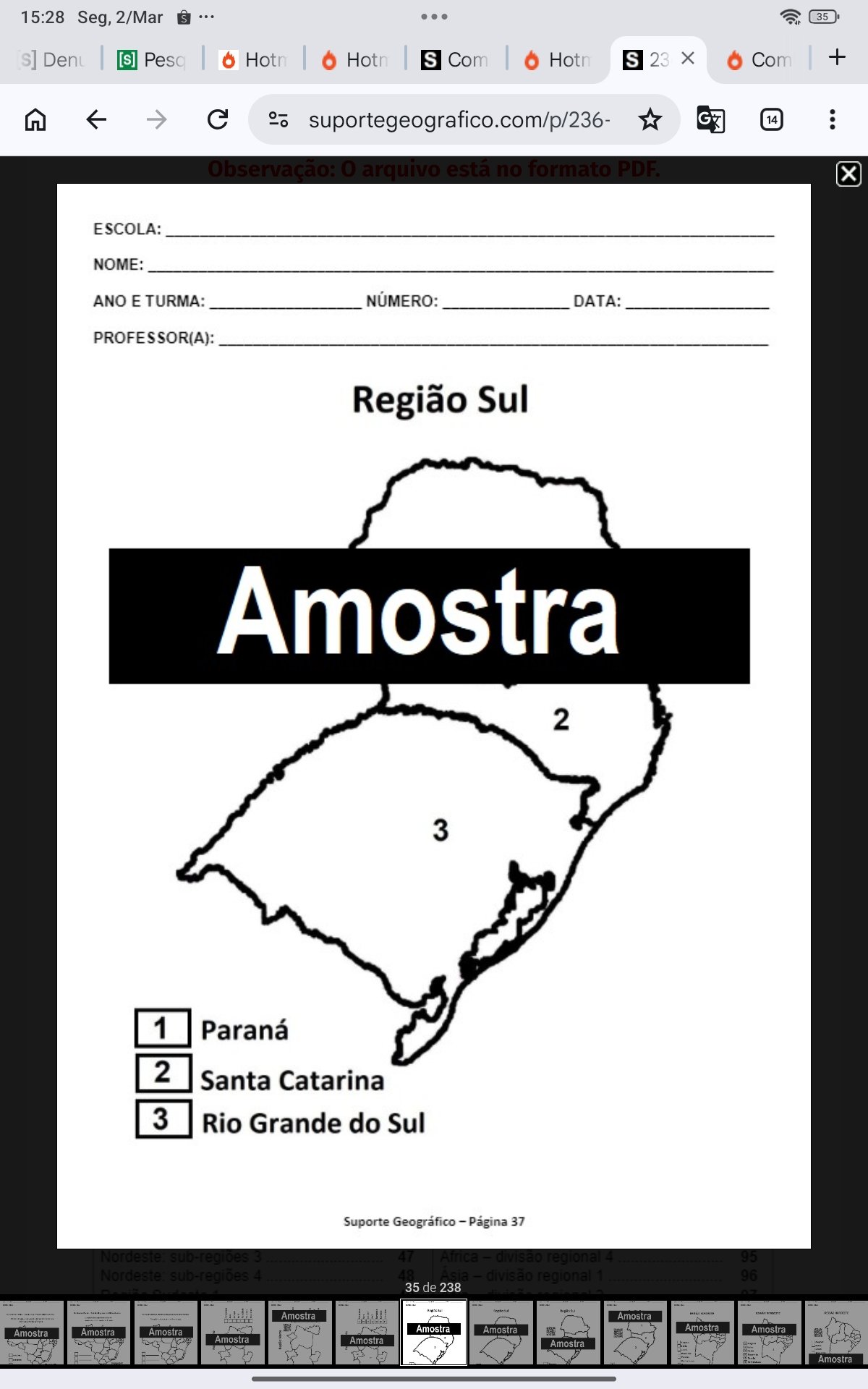Combo 431 Atividades de Geografia - Imagem 11