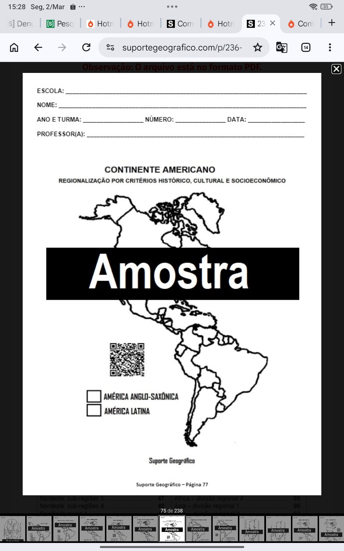 Combo 431 Atividades de Geografia - Imagem 9