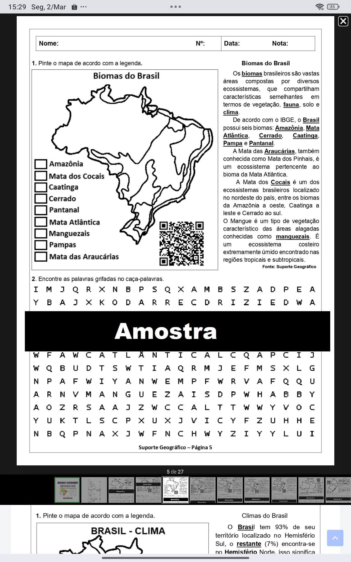 Combo 431 Atividades de Geografia - Imagem 13