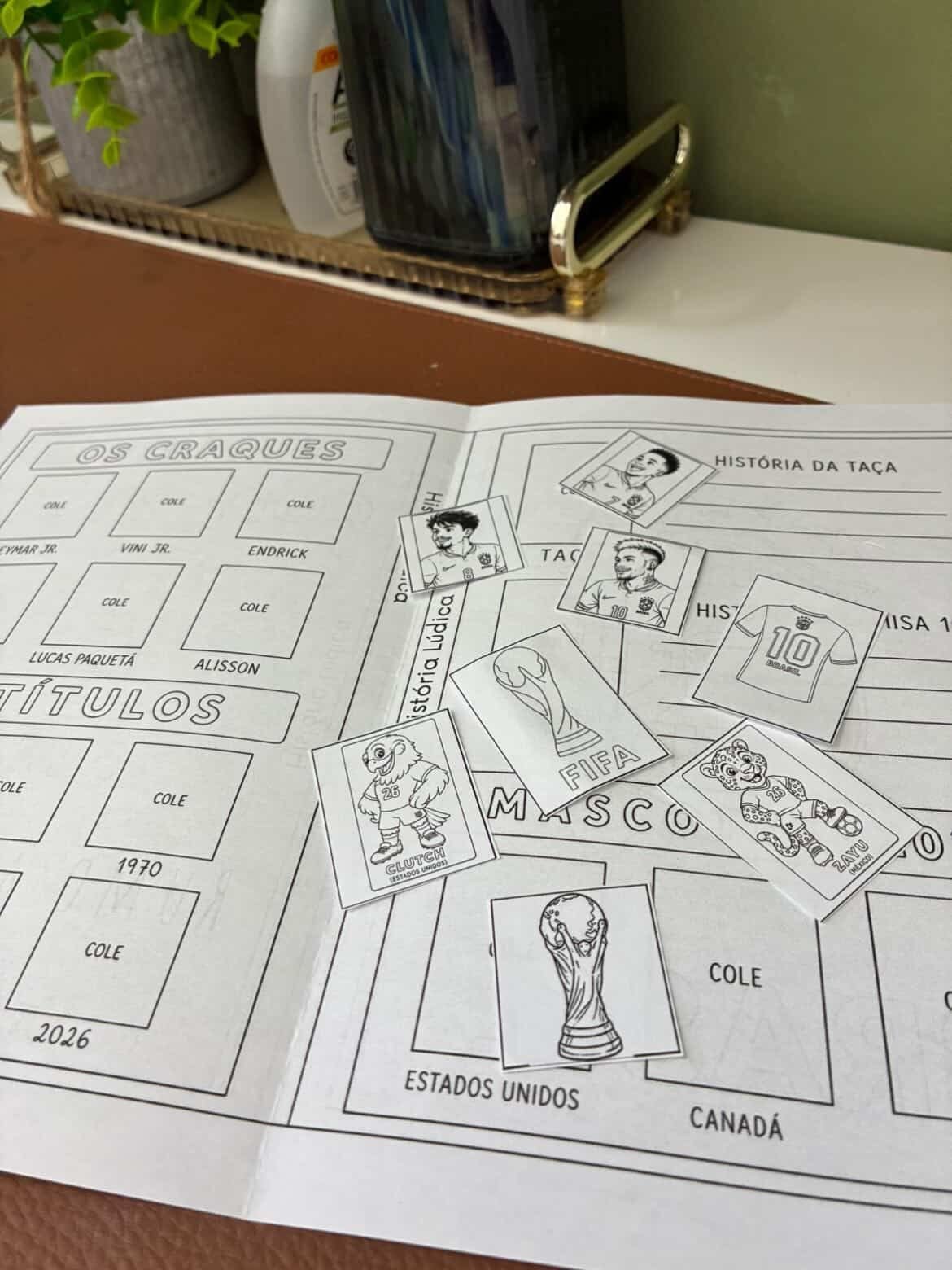 MINI ÁLBUM DA COPA 2026 - Imagem 2