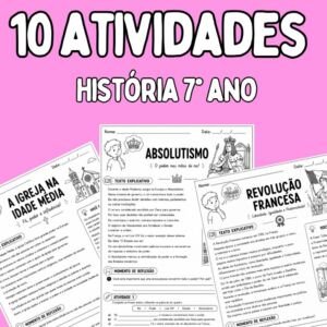 10 atividades de história 7⁰ ano