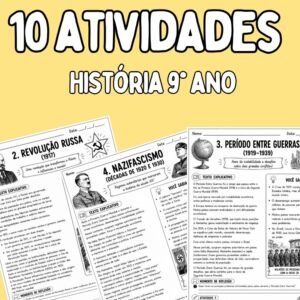 10 atividades de história 9⁰ ano