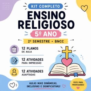 Planos de aulas e atividades Ensino Religioso 5⁰ ano