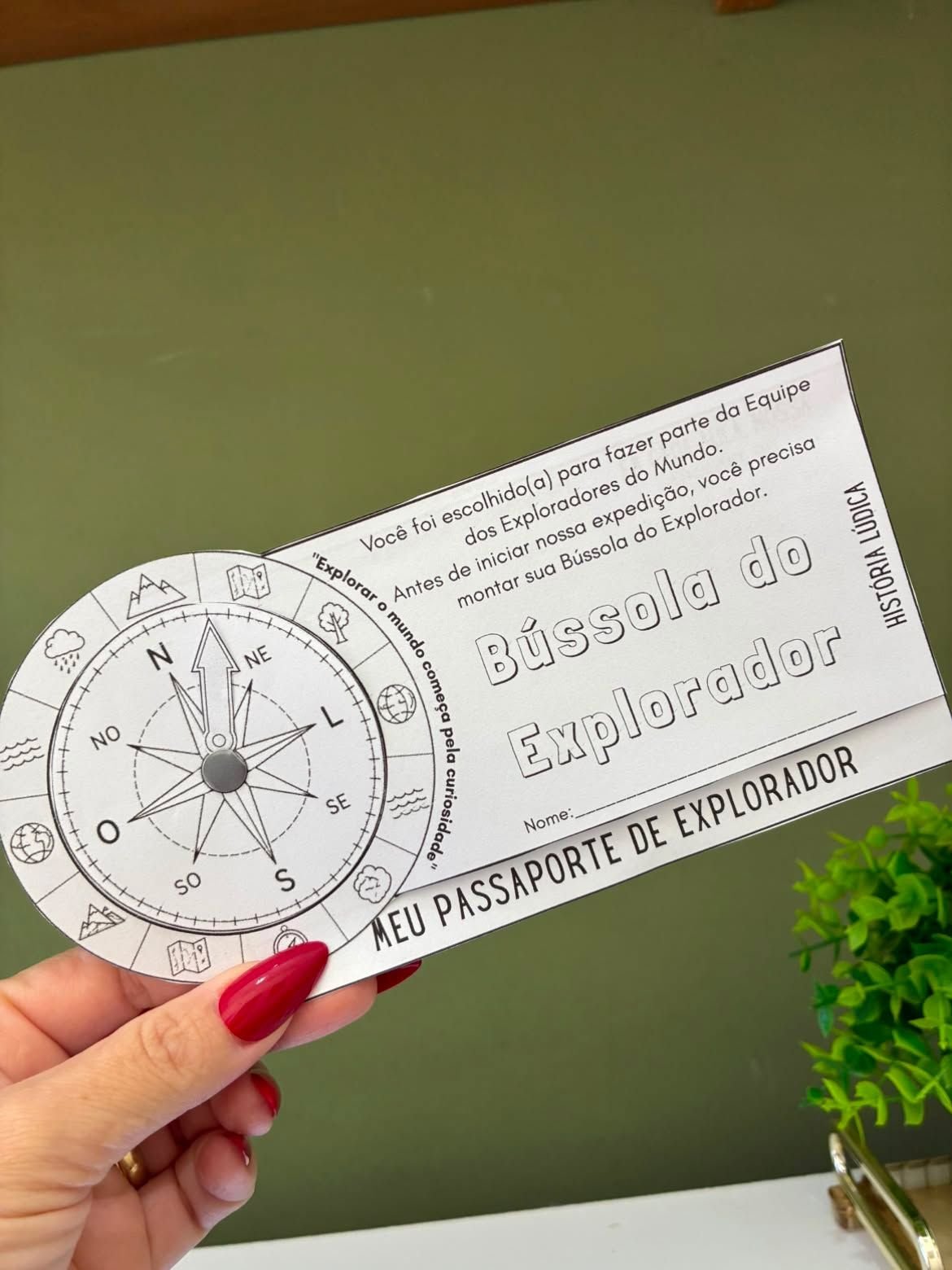 Atividade lúdica volta às aulas – Bússola do Explorador GEOGRAFIA - Imagem 2