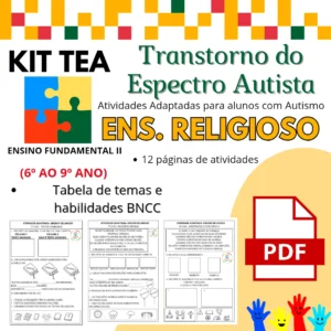 Kit AUTISMO – Ensino Religioso